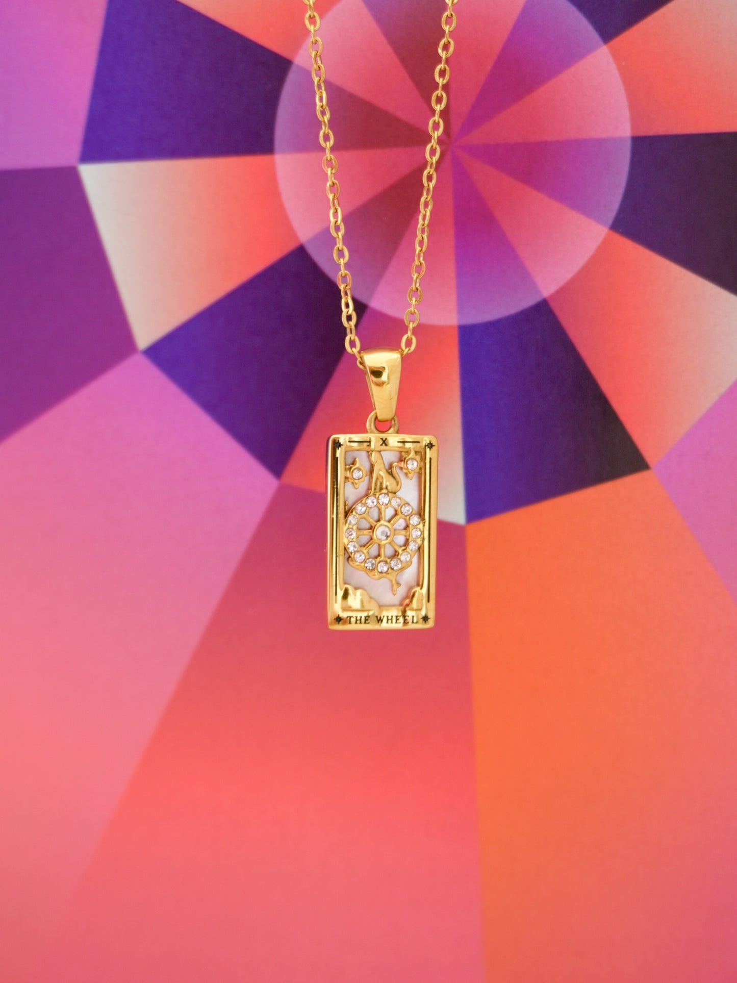 La Rueda de la Fortuna Tarot Collar