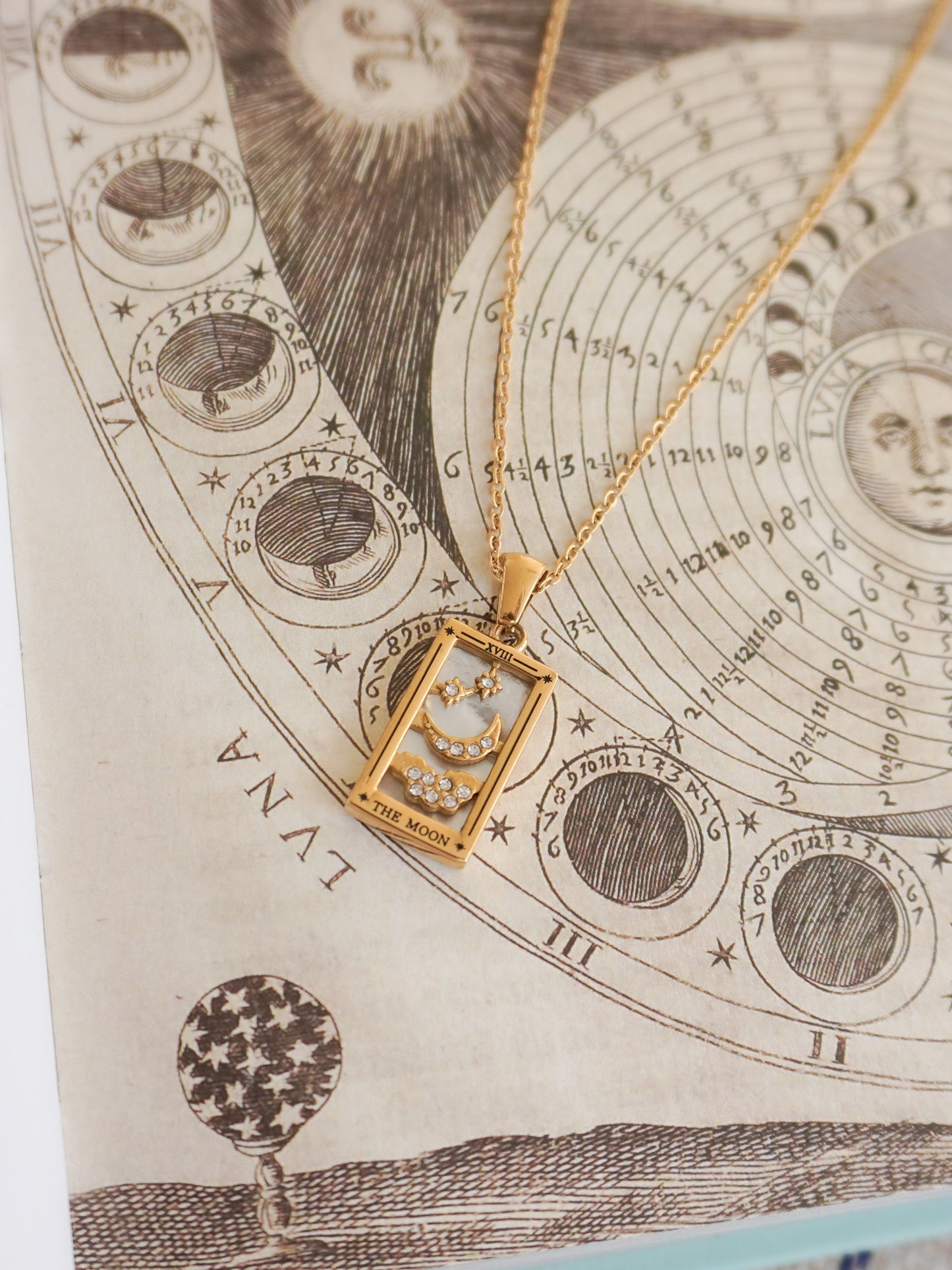 La Luna Tarot Collar