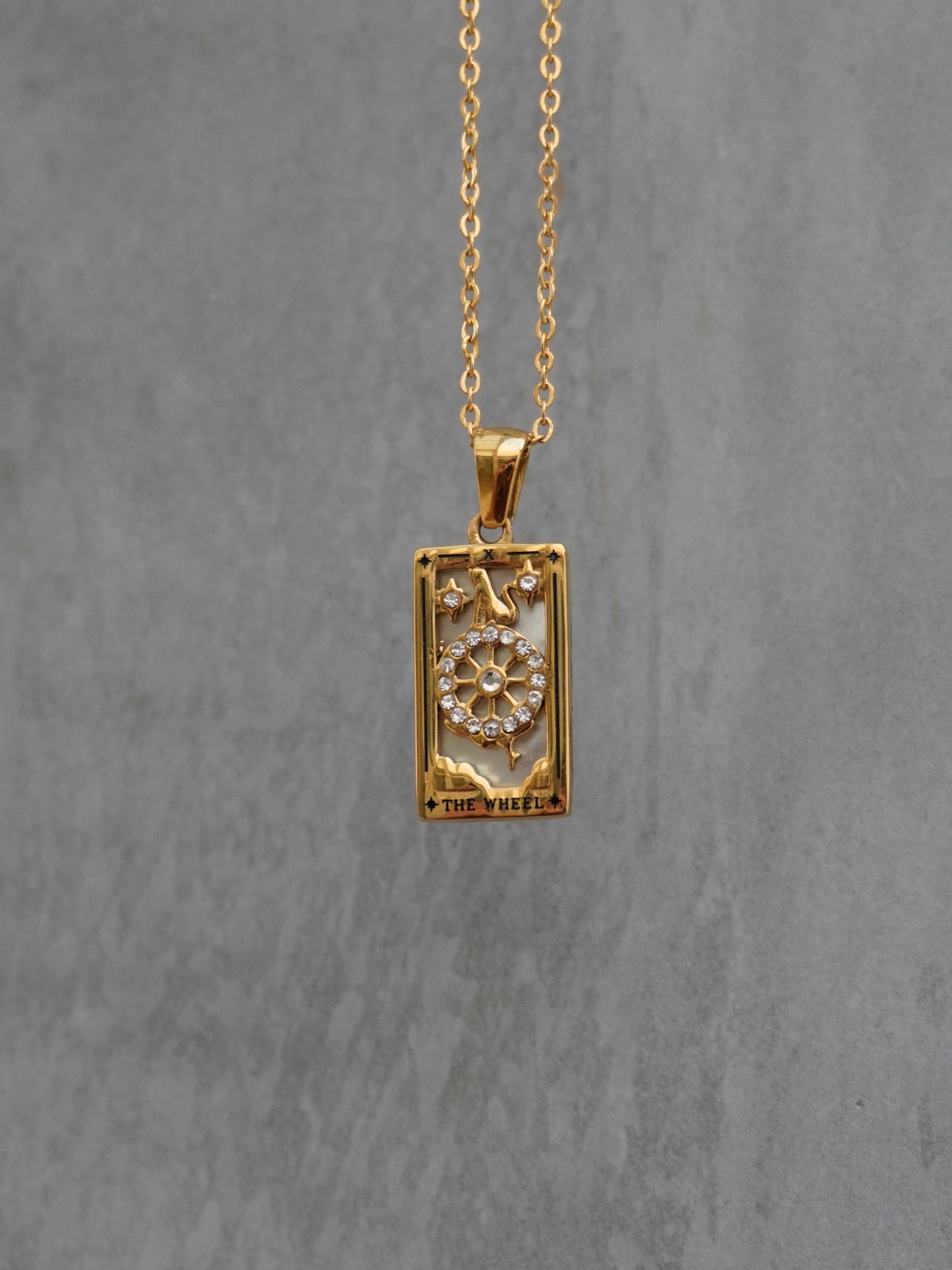 La Rueda de la Fortuna Tarot Collar