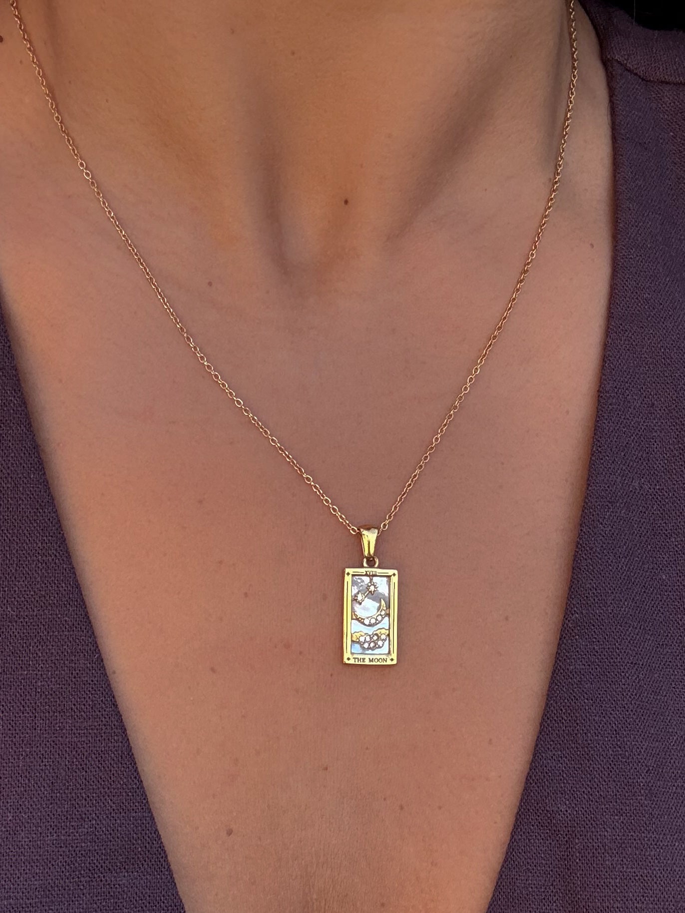 La Luna Tarot Collar