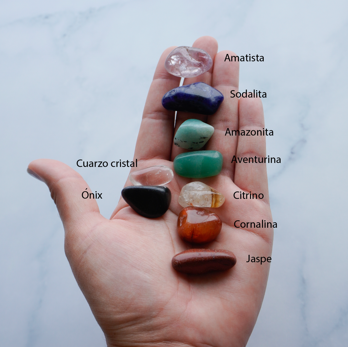 Kit 7 Chakras 🌈 tamaño Mini