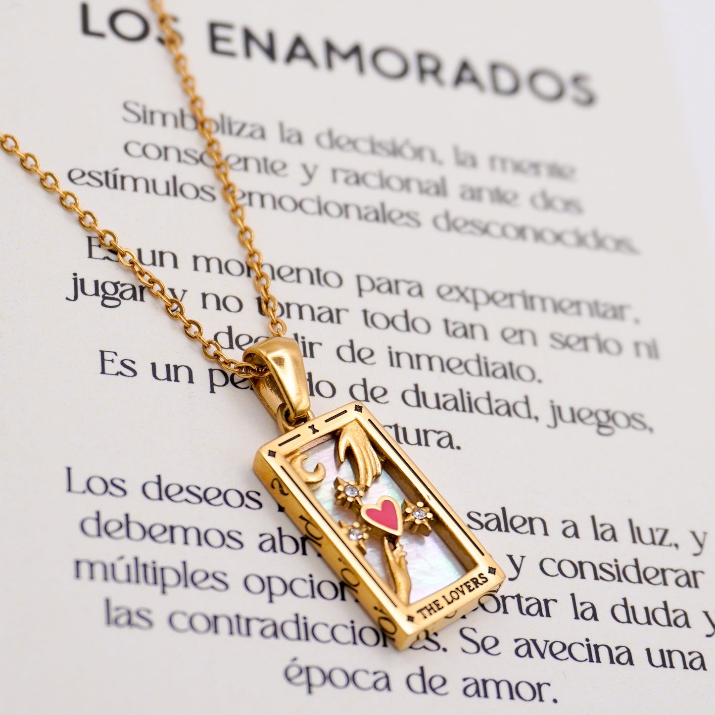 Los Enamorados, Tarot Collar