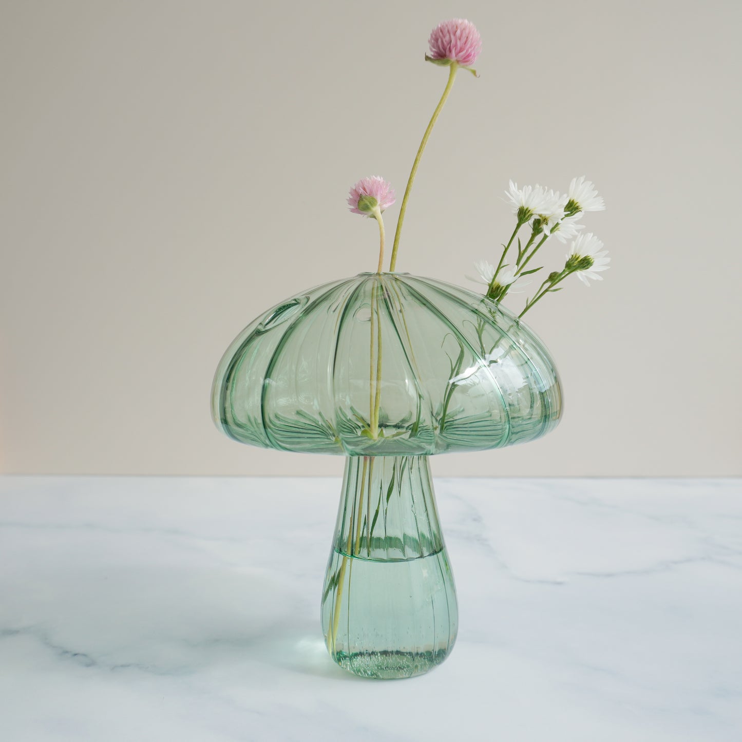 Mushroom Glass Verde grande