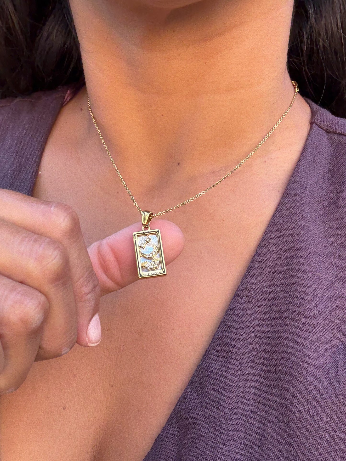 La Luna Tarot Collar