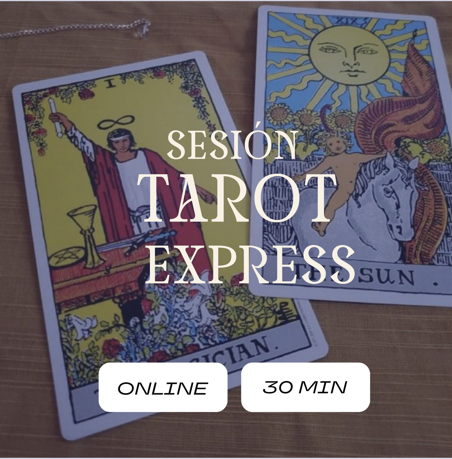 Tarot Express - Una lectura breve para obtener claridad y orientación sobre una situación puntual.
